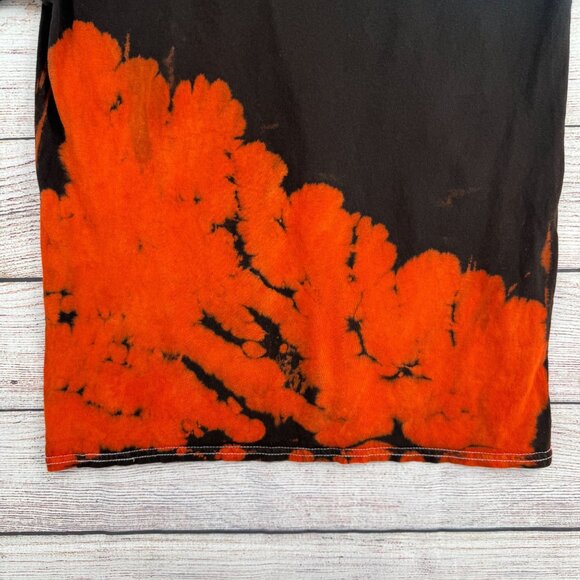 Zombie Makeout Club Tie‎ Dye Blood Print T-Shirt Adult Size Medium Black - Picture 5 of 9